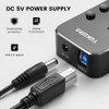 USB 3.0 Hub, TEKERA 7 Port Powered USB Hub Expander