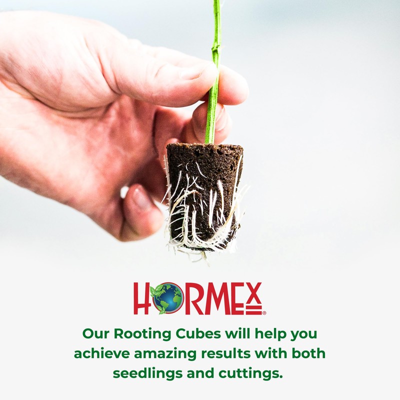 Hormex Rooting Cubes - Peat Moss & Coco Plugs for