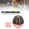 Dog Treat Dispensing Ball Increases IQ Interactive Boredom Relief Reduce