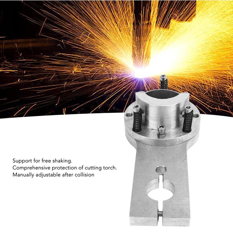 Plasma Torch Clamp 25mm Anti Collision Fixture Cutting Machine Holder