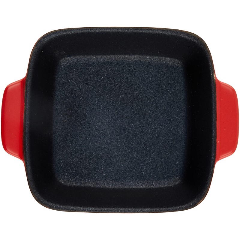 Pearl Metal L-1821 Oven Chef Fluorine Treatment, Heat Resistant, Deep