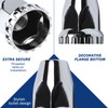 Vitonsbay Axle Wheel Covers for Semi Truck - 2 Front