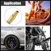 Hihaha 21cm 8" Car Tire Air Inflator Hose Adapter Extension