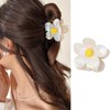 Valentine’s Day Hair Claw Clips Flower Hair Claw for Women