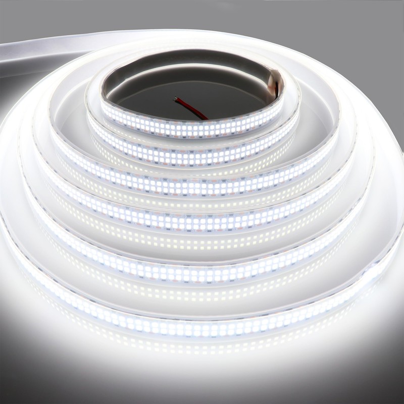 LEDENET LED Strip Lights Cold White 6500K 16.4ft Double Row