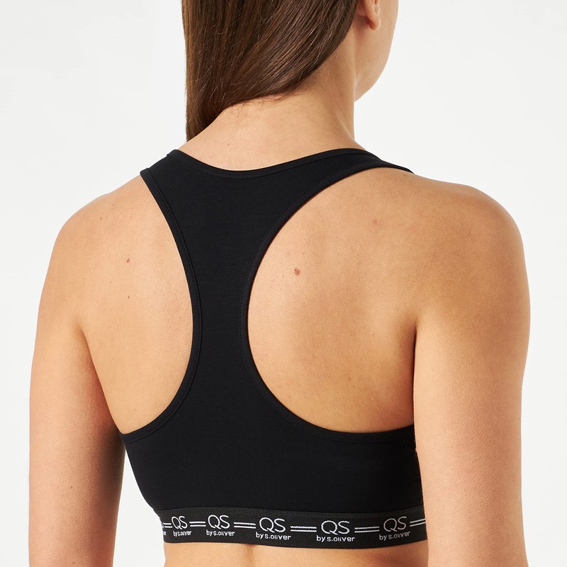 Q/S by s.Oliver Women's Bustier, black