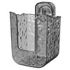 Meiliyizu Suction Cup Wipes Holder, Wall Mounted Wet Wipe Dispenser