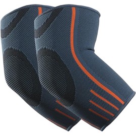 VITTO Elbow Support for Men & Women - Tennis Elbow Support Strap, Pair, M