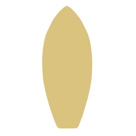 Surfboard Cutout Unfinished Wood Summer Nautical Beach Door Hanger MDF Shape Canvas Style 3 (24")