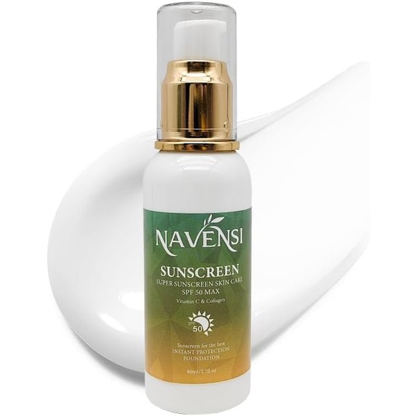 Navensi SPF 50 Sunscreen - Broad Spectrum UVA & UVB