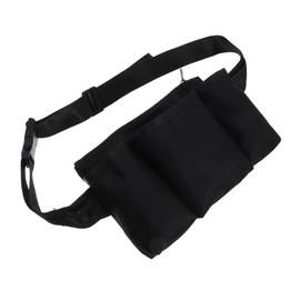 Holibanna Bolsa para Aceite de Masaje y Loción Spa 1 Unidad Tamaño Riñonera Diseño Ergonómico para Terapeutas Profesionales Uso en Tratamientos Protección Lateral Negra