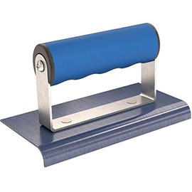 Bon 22-712 6-Inch by 3-Inch Blue Steel Sidewalk Edger with 3/8-Inch Radius and 1/2-Inch Lip with Comfort Grip Handle