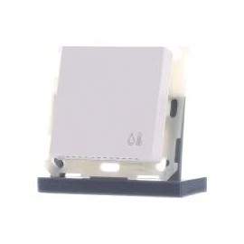 KNX Room Temperature/Humidity Sensor 55, Pure White Glossy
