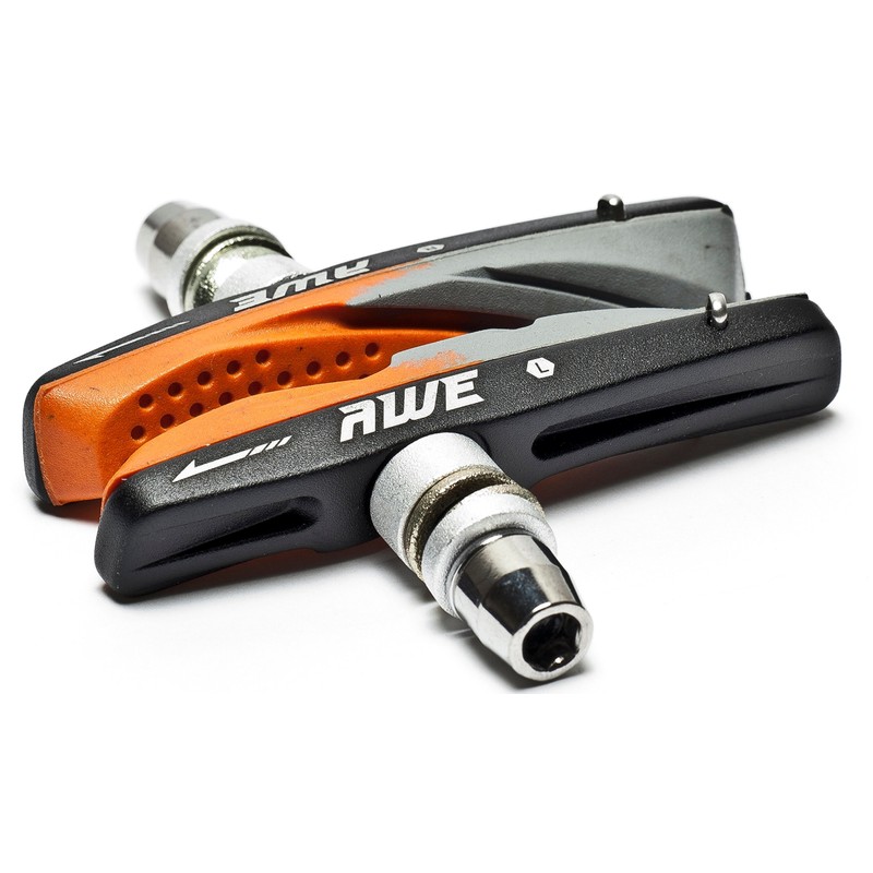 AWE® Two Tone Contour Design Brake Pads Grey/Orange 72mm