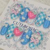 Mongsil Character Handmade Nail Tips - Stiletto L / 몽실