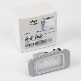 Genuine OEM 2015-16 Hyundai Genesis License Plate Lamp Assembly LEFT 92501-B1000