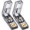 2-Pack Pill Cutter for Small or Large Pills – Professional