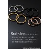 SEIYA INTERNATIONAL Women's Ring, Men's, Simple, Stainless Steel, Thin 0.08