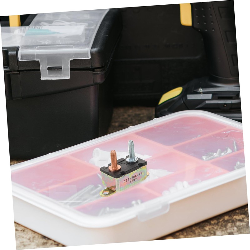 CHILDWEET Auto-reset Circuit Breaker 30a for Car Marine Overcurrent Protector