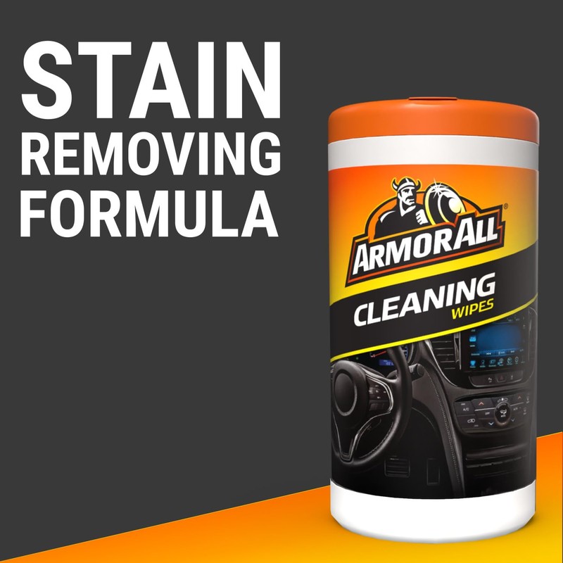 Armor All Car Cleaning Wipes , Wipes for Car Interior