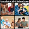 Brain Teaser Metal Puzzle Toys 3D Unfasten Interlocking Puzzle Games