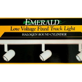 Emerald by Cooper Lighting 50W - 120V 3000K 26" in 3-Headed Low Voltage MR16 Hgn Track Light (1 Pack)