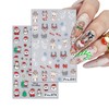 Cute Deer Christmas Nail Art Stickers Christmas Elk Nail Decals