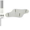 Burg-Wächter Nuvola 6400/6 Ni Stainless Steel Key Board, Grey, Schlüsseltafel