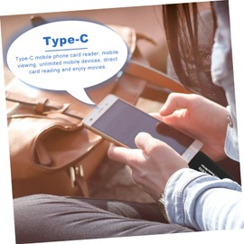 Operitacx 3-in-1 Card Reader Micro Usb Writer Usb-c Memory Reader Writer Laptop Converter