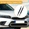 Partuto 2pcs 10cm/3.94in Car Splitter Support Rods Adjustable Front Rear