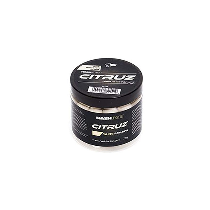 Nash Pop-Up Boilies Citruz White 15 Mm boilies Equipment Fishing