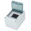 Otdorpatio breaker box Distribution Protection Box, IP65 Clear Cover Electrical