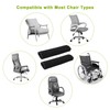 AHIER Wheelchair Armrest Pads, 2PCS Sheepskin Fleece Wheelchair Armrest Covers,