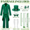 Harsever St Patrick's Day Costume Set Adult Men with St