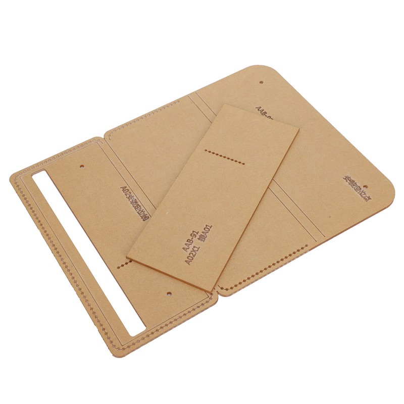 Acrylic Wallet Pattern Stencil Wallet Template Drawings Kit Acrylic Making