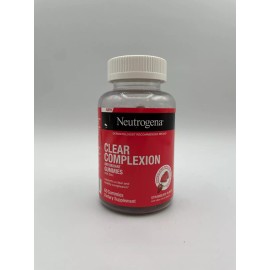 Neutrogena Expired 3x Neutrogena Clear Complexion Antioxidant Strawberry Flavor 60 Gummies