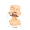 Face Planter Pot with Drainage Hole Man Face Flower Pot