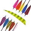 MECCANIXITY Arrow Vanes Arrow Fletching 4" Shield Shape Turkey Feathers