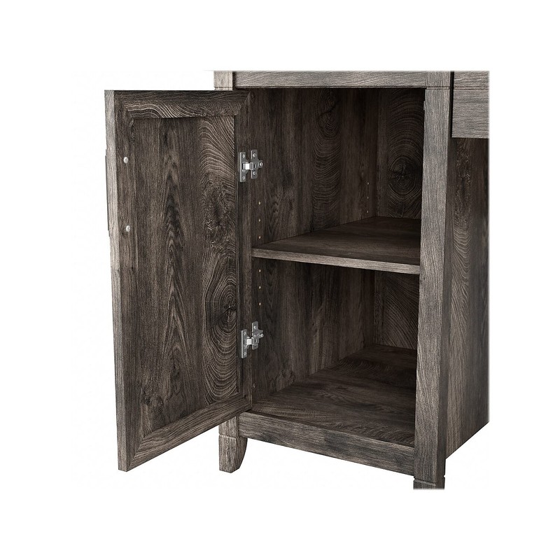 Bush Furniture Key West Computer Desk with Keyboard Tray and