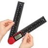 flintronic Digital Protractor, 2-in-1 Digital Protractor with LCD Display, 360°