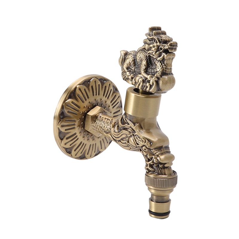 Water Faucet Copper Tap G1/2 Female Thread Home Decoration for