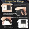 10 Packs Certificate Holders, Black Certificate Covers, Diploma Holders, Certificate