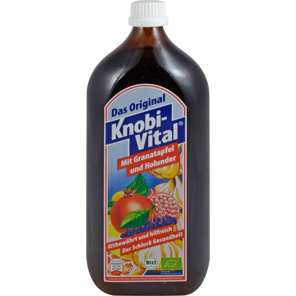 Knobi-Vital Lösung mit Granatapfel und Holunder, 960 ml Solution