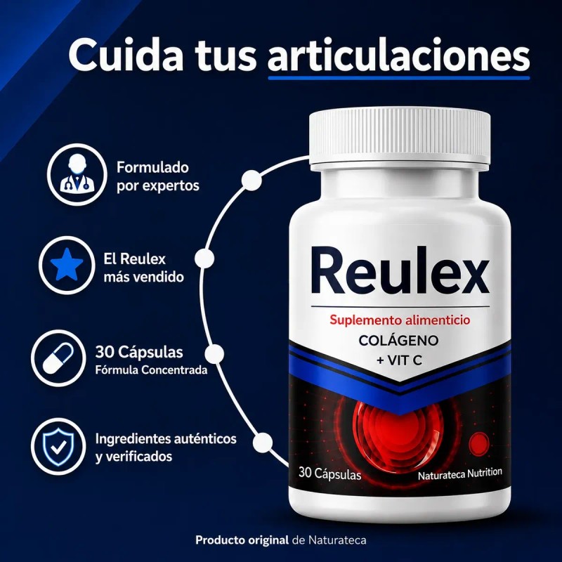 Reulex Frascos Colageno Msm Vitaminas Mas