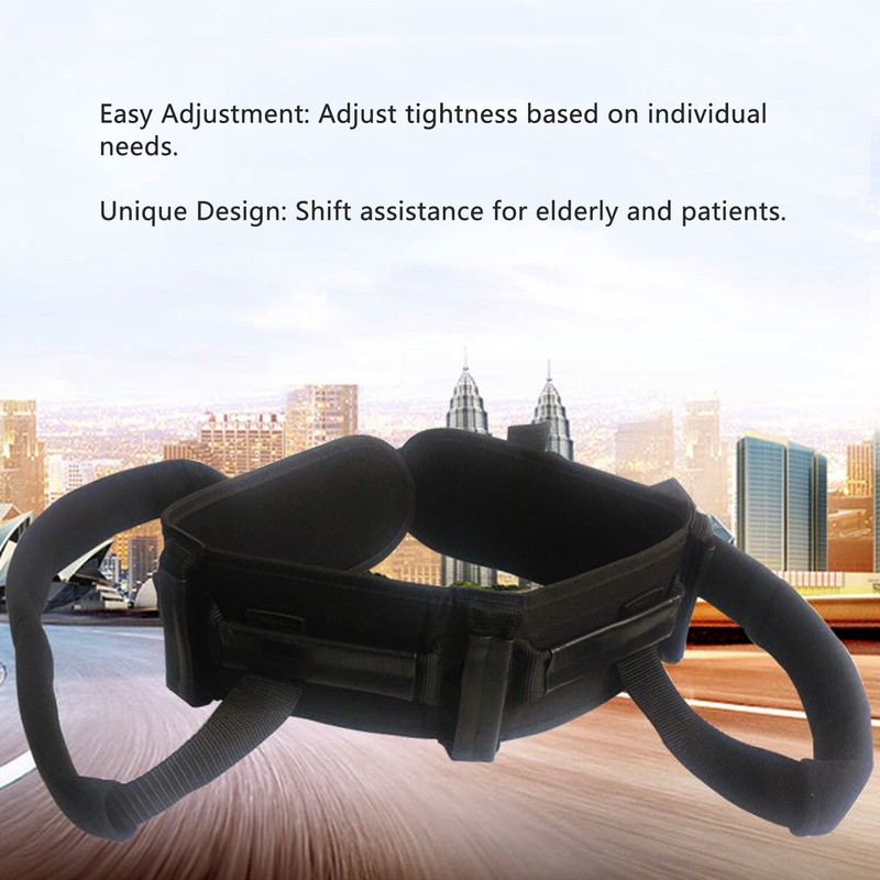 Transfer Lift Belt Gait Belt Adjustable Comfort Effortless Light Weight