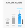 BrosTrend 650Mbps Linux Compatible WiFi Adapter Supports Kali Linux, Ubuntu,