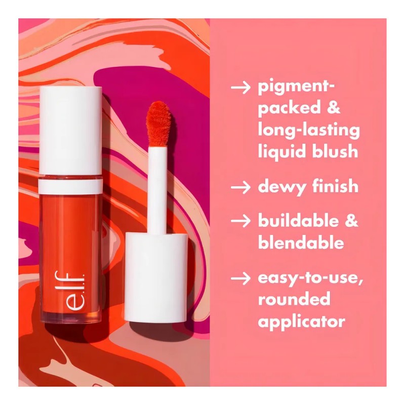 Camo Liquid Blush Elf Cosmetics Tono Del Maquillaje Comin I