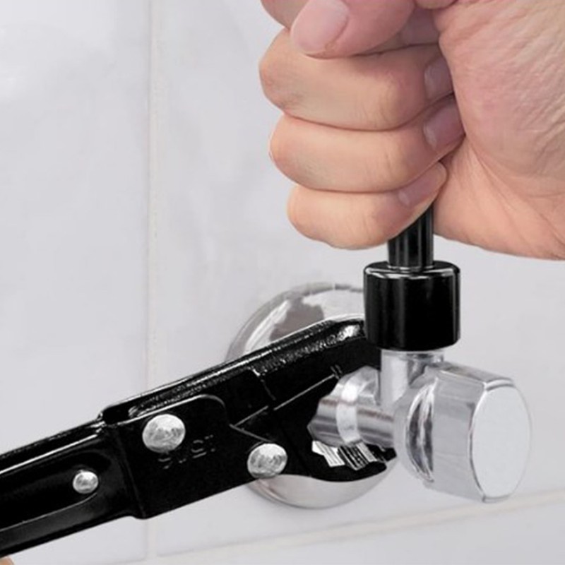 Angle Stop Wrench High Efficiency Portable Double Ended Plumber Spanner