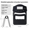 Wazusogok Grip Strength Tester,Hand Grip Dynamometer,Dynamometer Grip Strength,Digital Hand Grip