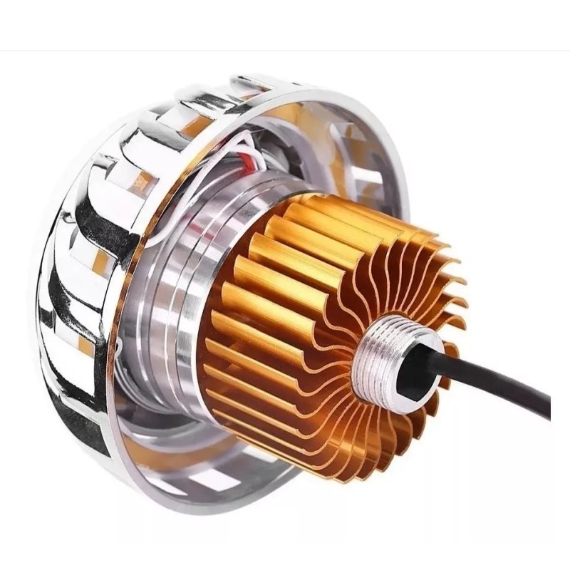 Yuqing Lupa Led Faro Ojo De Angel Y Demonio Motos